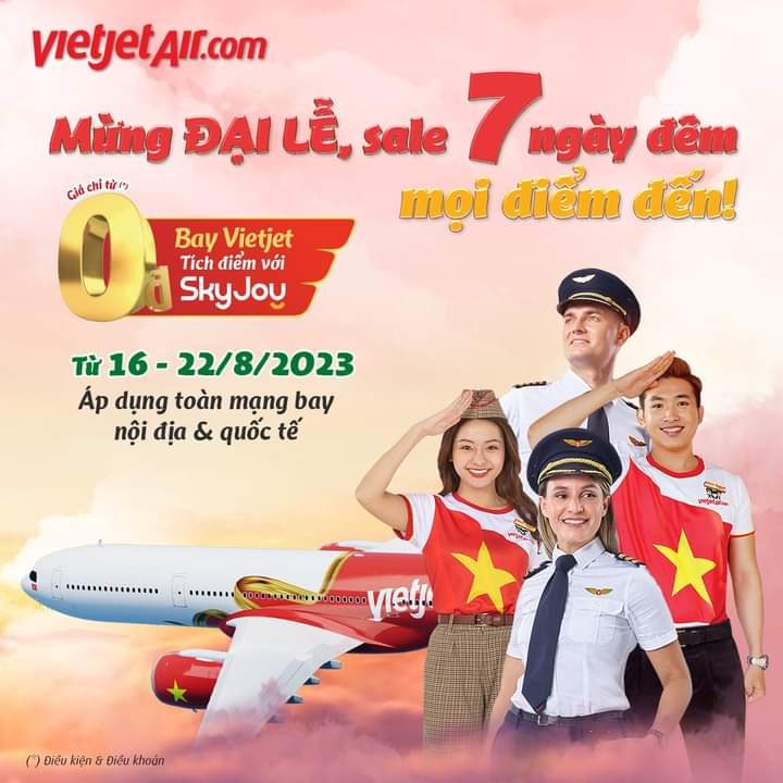 Mừng đại lễ sale 7 ngày đêm mọi điểm đến